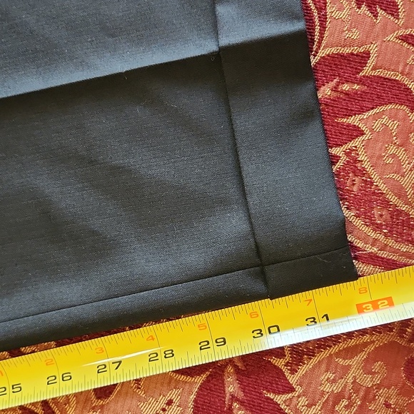 Ralph Lauren 38x32 black pleated dress pants, like new - Picture 9 of 9